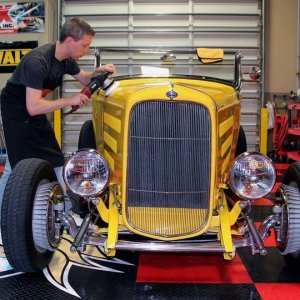 1932 Ford Phaeton detailed by Mike Phillips