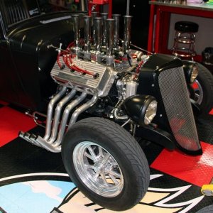 Wicked Bad Pontiac 5-Window Coupe with a Hemi Engine