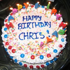Chris Birthday Cake