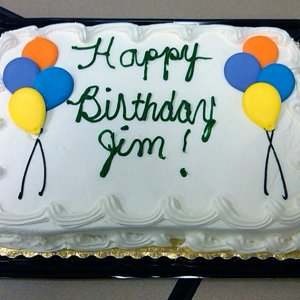 Jim Birthday Cake