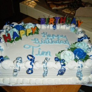 Tims Birthday Cake