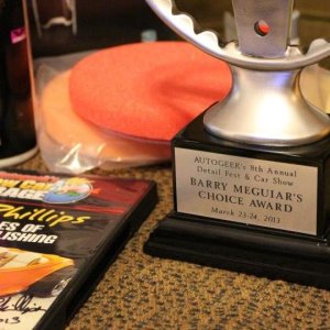 Barry Meguiar Award at Autogeek's Detail Fest