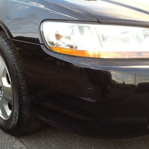 M105 compounding on scuffs and scratches