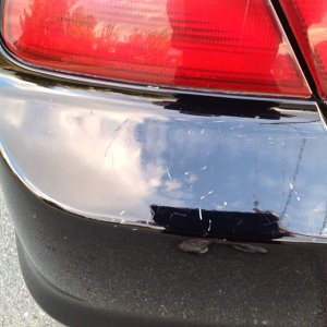 M105 compounding on scuffs and scratches