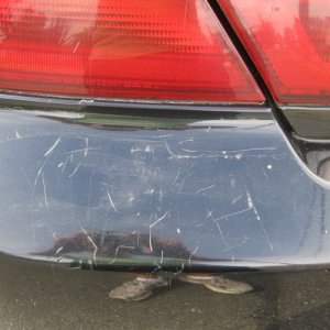 M105 compounding on scuffs and scratches