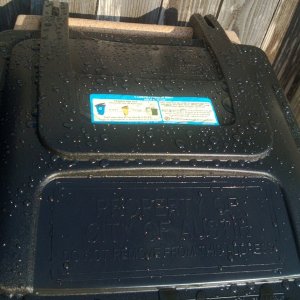 Trash Can Lid  Optimum Optibond Tire Gel