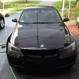 E90 Jet Black Hood Polish