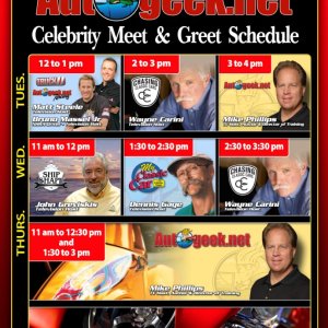 Celebrities at SEMA 2013