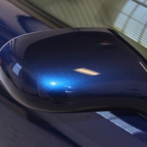 Le Mans Blue C5 Corvette Mirror Pinnacle SSII