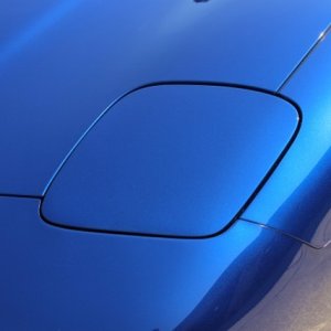 Le Mans Blue C5 Corvette Hood Pinnacle SSII