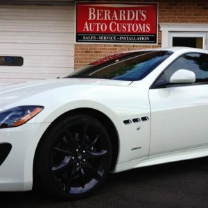 Maserati Gran Turismo MC Sportline tinted by Berardi's..
