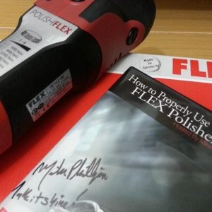Flex DVD signed by Mike Phillips