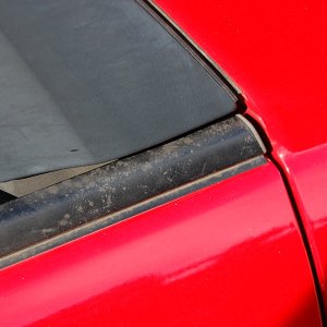 Worn Rubber Trim