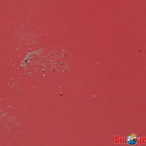Dirt on paint after rain