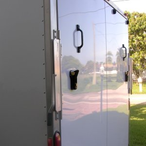 Enclosed Car Trailer Detail