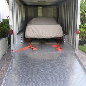 Enclosed Car Trailer