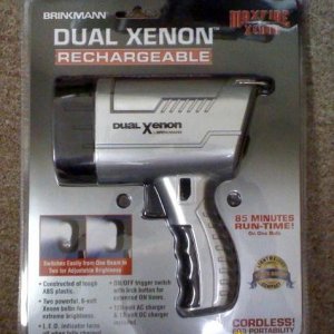 Brinkman Xenon Flashlight Swirl Finder Cruel Master