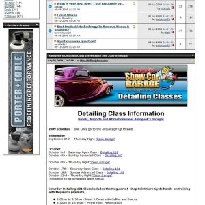 Forum Homepage Screenshot