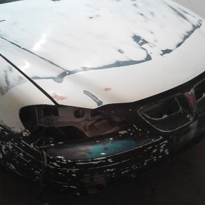 Initial sanding