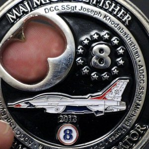 USAF Thunderbirds Medallion Mike Phillips