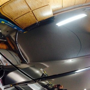 Finished hood