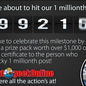 Million Posts on AutogeekOnline