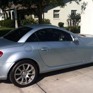 Stacy's SLK350 - Shining like a diamond in the sun!