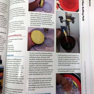 How to clean foam buffing pads Mike Phillips
