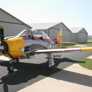 Trojan Fighter Training Plane T28