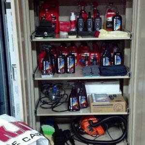 Storage cabinet for my cleaning supplies