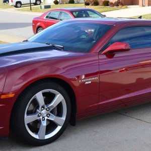 2010 Camaro Red Jewel Tint Coat