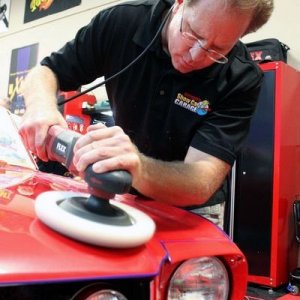 How to use a rotary buffer by Mike Phillips