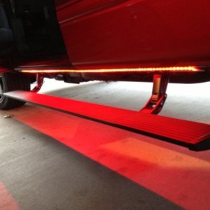 New AMP steps added with LED access lighting mod