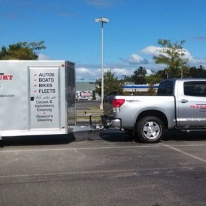 Detailer trailer