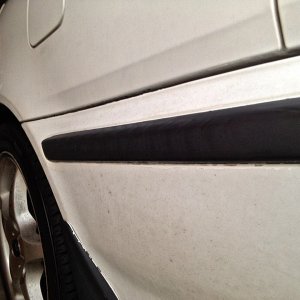 1992 Acura Integra Quarter Panel Before