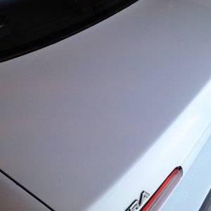 1992 Acura Integra Trunk Lid After