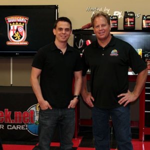 Nick Rutter and Mike Phillips at Autogeek