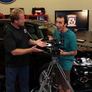 Yancy Martinez and Mike Phillips at Autogeek
