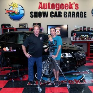 Yancy Martinez and Mike Phillips at Autogeek