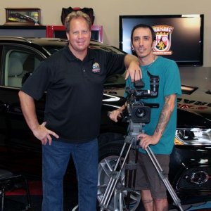 Yancy Martinez and Mike Phillips at Autogeek