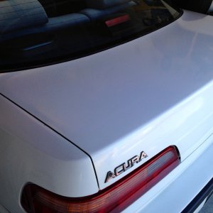 1992 Acura Integra Rear Final
