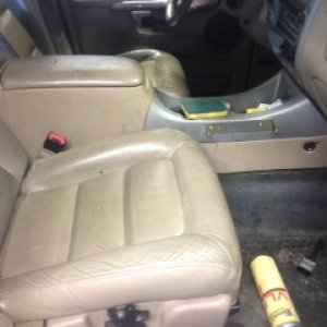 02 Ford Explorer Sport Trac interior