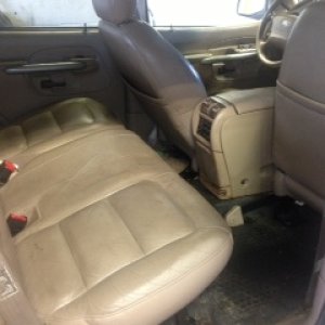 02 Ford Explorer Sport Trac interior