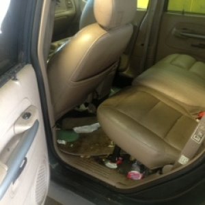 02 Ford Explorer Sport Trac interior