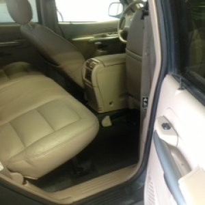 02 Ford Explorer Sport Trac interior