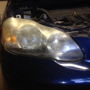 A few Headlight restorations