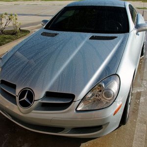 Washing Stacy's Car