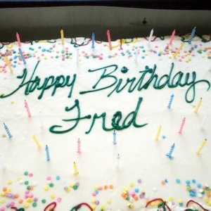 Fred Birthday Cake
