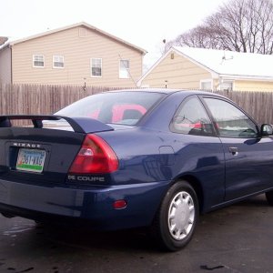 Here is my wifes 15 years old Mitsubishi Mirage