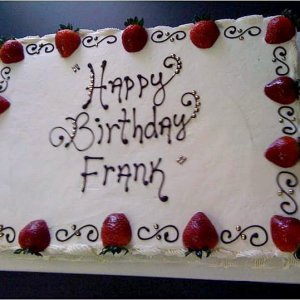 Frank Birthday Cake